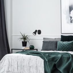 Rabalux Konrad kinkiet 1x50W czarny 5322