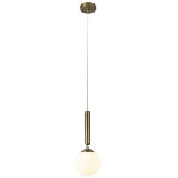 Rabalux Divina lampa wisząca 1x9W złoty/biały 5352