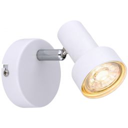 Rabalux Konrad kinkiet 1x50W biały mat 5354