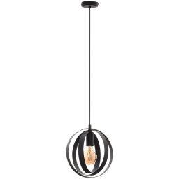 Rabalux Cortado lampa wisząca 1x40W czarna 5360