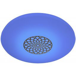 Rabalux Ophelia plafon 1x24W LED biały/chrom 5364