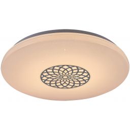 Rabalux Ophelia plafon 1x24W LED biały/chrom 5364