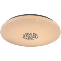 Rabalux Ophelia plafon 1x40W LED biały/chrom 5365