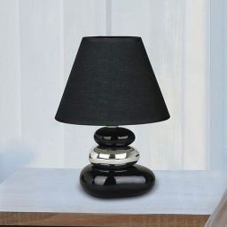 Rabalux Salem lampa stołowa 1x40W czarna 4950
