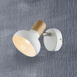 Rabalux Holly kinkiet 1x40W biały/buk 5943