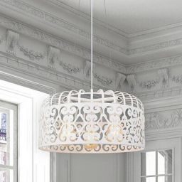 Rabalux Alessandra lampa wisząca 3x60W biała 2163