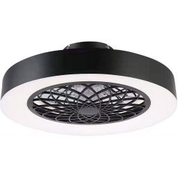Rabalux Adonias plafon 1x35W LED z wentylatorem biały/czarny 5419