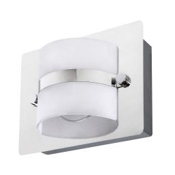 Rabalux Tony kinkiet 1x5W LED chrom/szkło opalizowane 5489