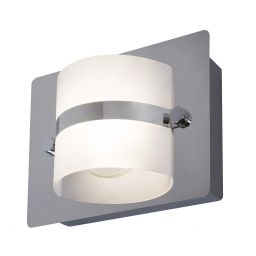 Rabalux Tony kinkiet 1x5W LED chrom/szkło opalizowane 5489