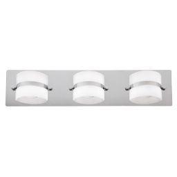 Rabalux Tony kinkiet 3x5W LED chrom/szkło opalizowane 5491