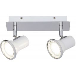 Rabalux Steve lampa podsufitowa 2x15 W chrom 5498