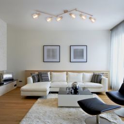 Rabalux Holly lampa podsufitowa 6x40W mosiądz/bursztynowy 5553