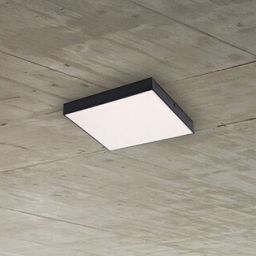 Rabalux Tartu plafon zewnętrzny 1x24W LED czarny mat/biały 7900