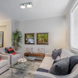 Rabalux Hilary lampa podsufitowa 2x10 W biała-chrom 5662