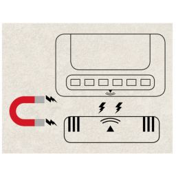 Rabalux Magnus lampa podszafkowa 1x0,5W przezroczysta 5675