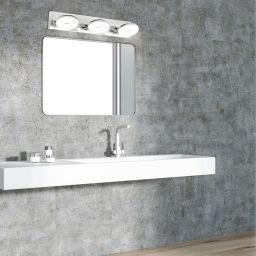 Rabalux Beata kinkiet 3x5W chrom/biały 5718