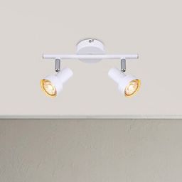 Rabalux Konrad lampa podsufitowa 2x50 W biała mat 5355