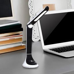 Rabalux Balor lampa biurkowa 1x5W czarna/biała 3958