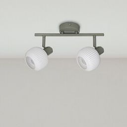 Rabalux Soraya lampa podsufitowa 2x40W popielata 3967