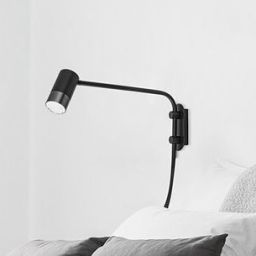 Rabalux Zircon kinkiet 1x5W czarny mat/srebrny 5072