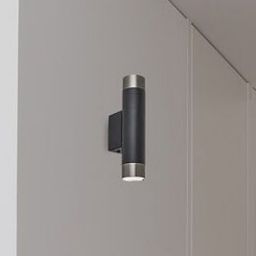 Rabalux Zircon kinkiet 2x5W czarny mat/srebrny 5073