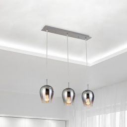 Rabalux Petunia lampa wisząca 3x60W chrom 5253