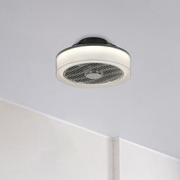 Rabalux Dalfon plafon 1x30W LED z wentylatorem szary/przezroczysty 6857