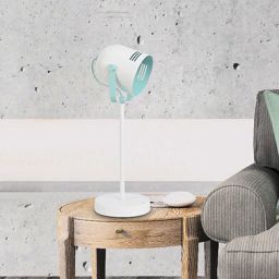 Rabalux Minuet lampa stołowa 1x15W biała/miętowa 7015