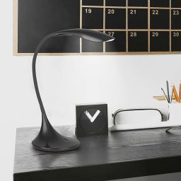 Rabalux Dominic lampa biurkowa 1x4,5W LED czarna 4164