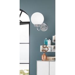 Rabalux Togo kinkiet 1x40W chrom/biały 5827