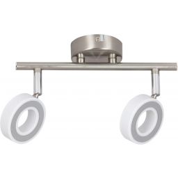 Rabalux Zora lampa podsufitowa 2x4,5W chrom/satyna 5940