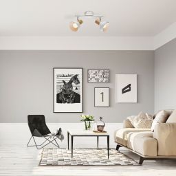 Rabalux Holly lampa podsufitowa 2x40W biała 5944