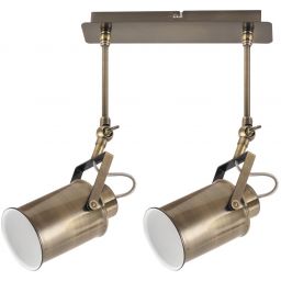 Rabalux Peter lampa podsufitowa 2x60W brąz antyczny 5982