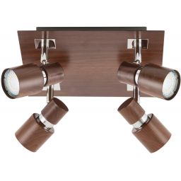 Rabalux Merkur lampa podsufitowa 4x50W wenge 6008