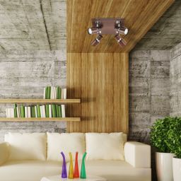 Rabalux Merkur lampa podsufitowa 4x50W wenge 6008