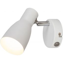 Rabalux Ebony kinkiet 1x20W biały 6025