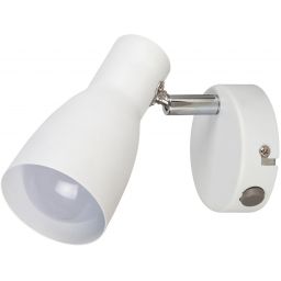 Rabalux Ebony kinkiet 1x20W biały 6025