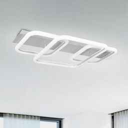 Rabalux Fandral lampa podsufitowa 1x42W LED biały/chrom satyna 6997