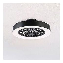 Rabalux Adonias plafon 1x35W LED z wentylatorem biały/czarny 5419