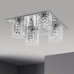 Rabalux Duchess lampa podsufitowa 4x40W chrom/przezroczysty 3115