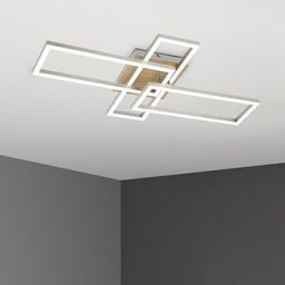 Rabalux Ashton lampa podsufitowa 1x24W LED biały/chrom satyna 6590