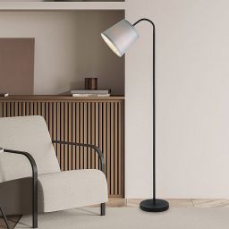 Rabalux Godric lampa stojąca 1x25W czarna/szara 6639