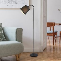 Rabalux Godric lampa stojąca 1x25W czarna 6640