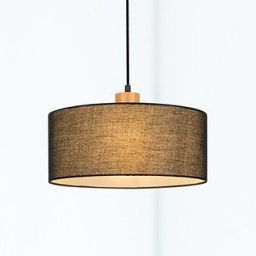 Rabalux Miguel lampa wisząca 1x40W dąb/czarny 3247