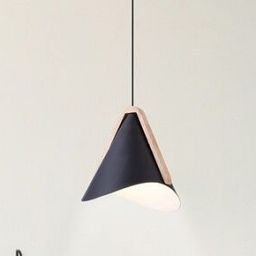 Rabalux Neva lampa wisząca 1x60W czarny mat/drewno 6650