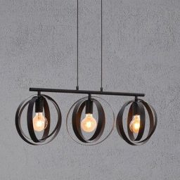 Rabalux Cortado lampa wisząca 3x40W czarna 5361