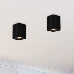 Rabalux Kobald lampa podsufitowa 1x42W czarny mat 2049