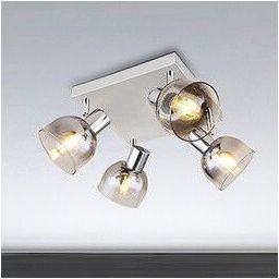 Rabalux Tarien lampa podsufitowa 4x40W chrom/przydymiony 3250