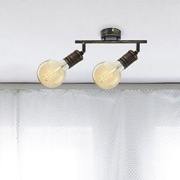 Rabalux Fidel lampa podsufitowa 2x25W złoto antyczne 3215