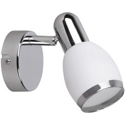 Rabalux Elite kinkiet 1x40W biały/chrom 6060